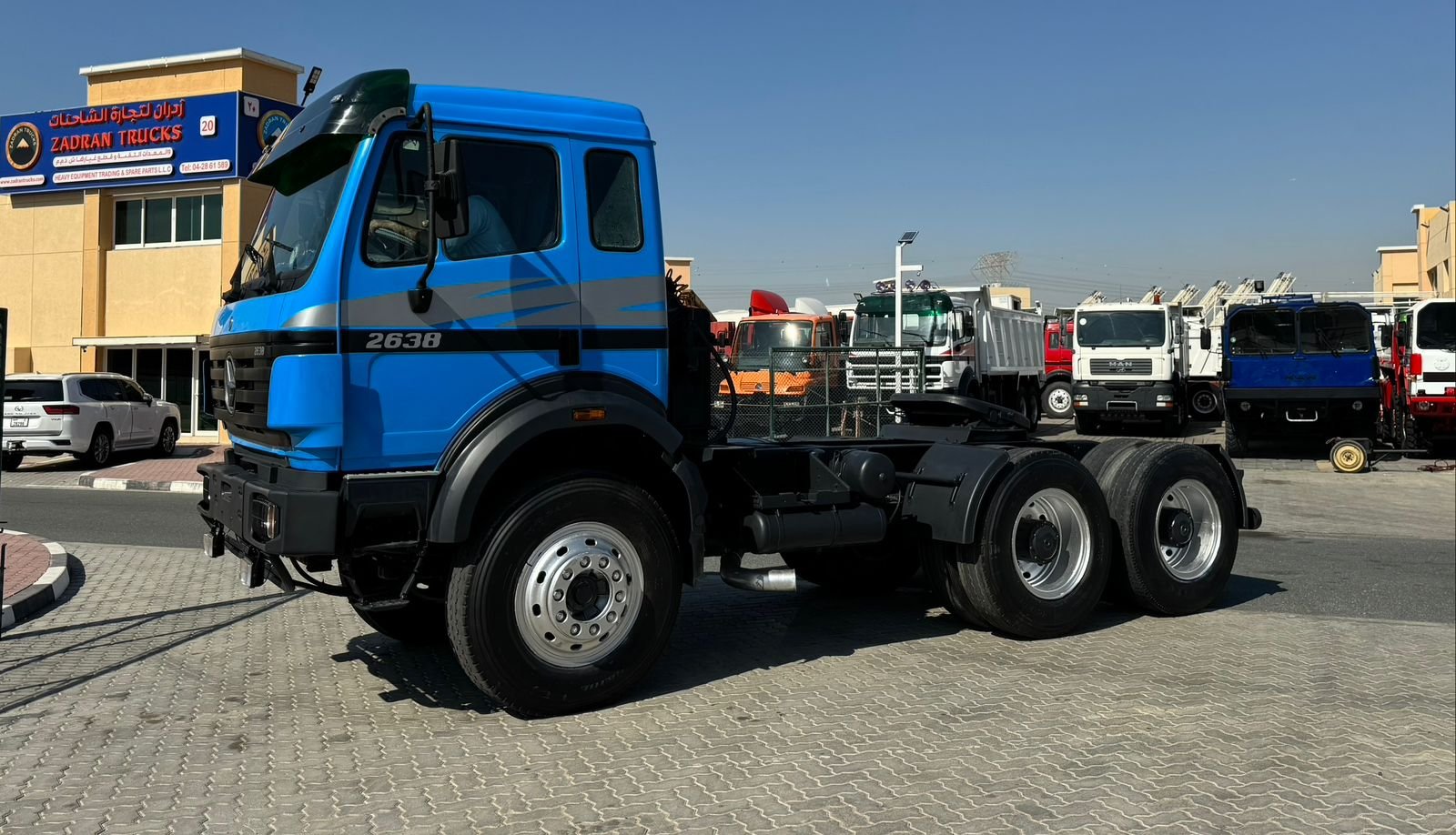 MERCEDES BENZ 2638 HEAD TRUCK (6X4). – Zadran Trucks