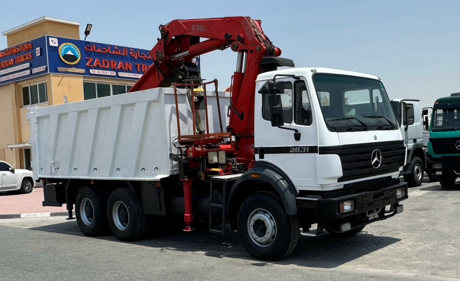 MERCEDES BENZ 2631 CRANE TRUCK…..ID23278 – Zadran Trucks