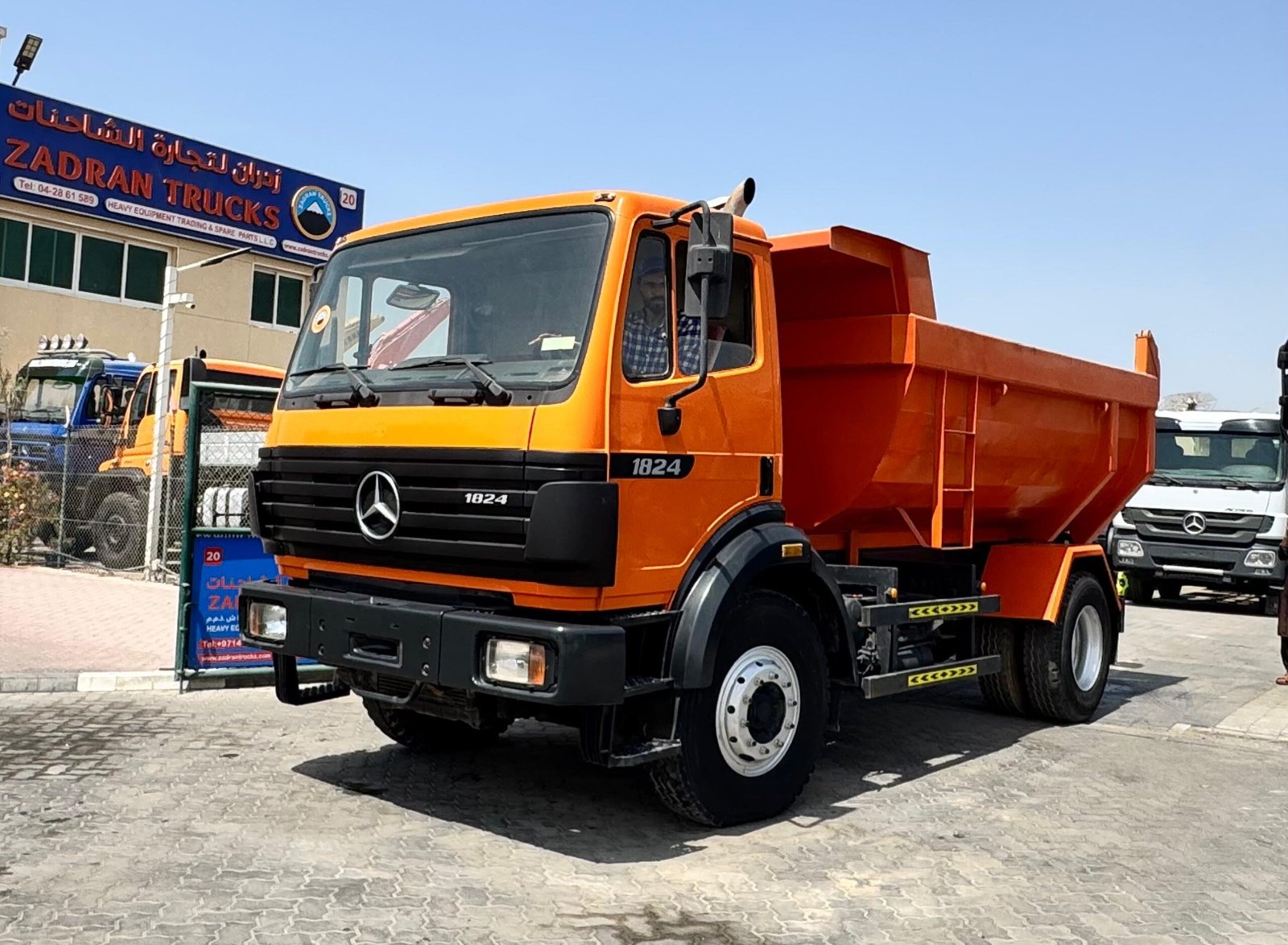 MERCEDES BENZ 1824 TIPPER TRUCK – Zadran Trucks